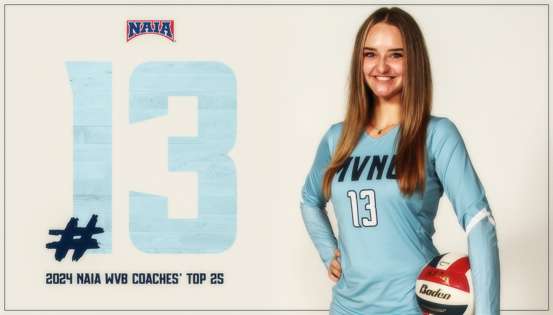 Women’s Volleyball Ranked No.13 in NAIA Postseason Poll